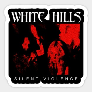 White Hills Silent Violence Sticker